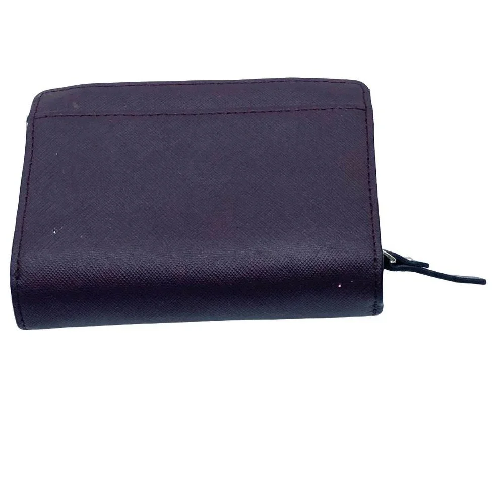 Kate Spade New York Cara‎ Newberry Lane Mulled Wine Red Leather Wallet